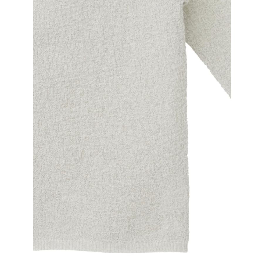 CLANE ニット ホワイト CLANE - オープンワークケーブルニット - OPENWORK CABLE KNIT - WHITE