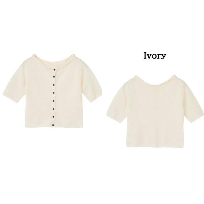 CLANE クラネ カーブ スリーブ ニット カーディガン CURVED SLEEVE KNIT CARDIGAN｜TOPS(トップス)｜CLANE OFFICIAL ONLINE