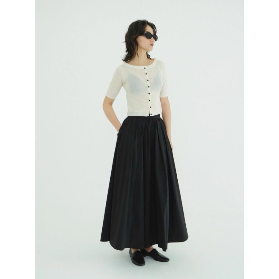 CLANE（クラネ） 即日発送 正規商品 トップス Wフェイスフリル ニット
