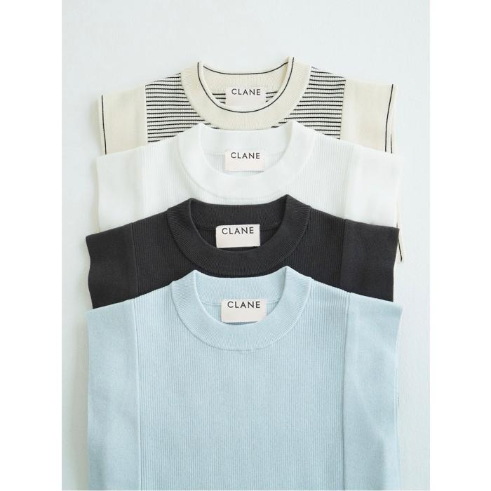 CLANE（クラネ） 即日発送 正規商品 トップス スクエアスリーブニット
