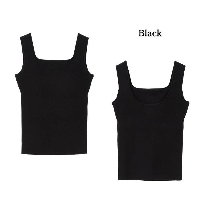 CLANE（クラネ） 即日発送 正規商品 スクエア タンク ニット トップス