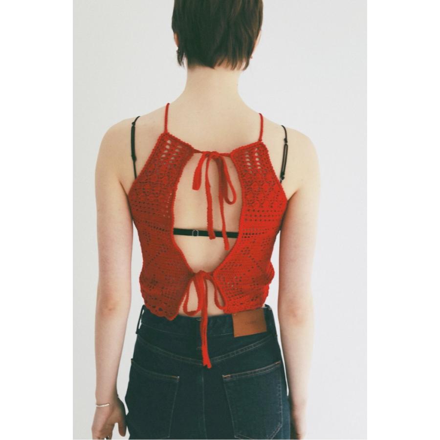 CLANE（クラネ） 正規商品 クロシェ キャミ ニット CROCHET CAMI KNIT