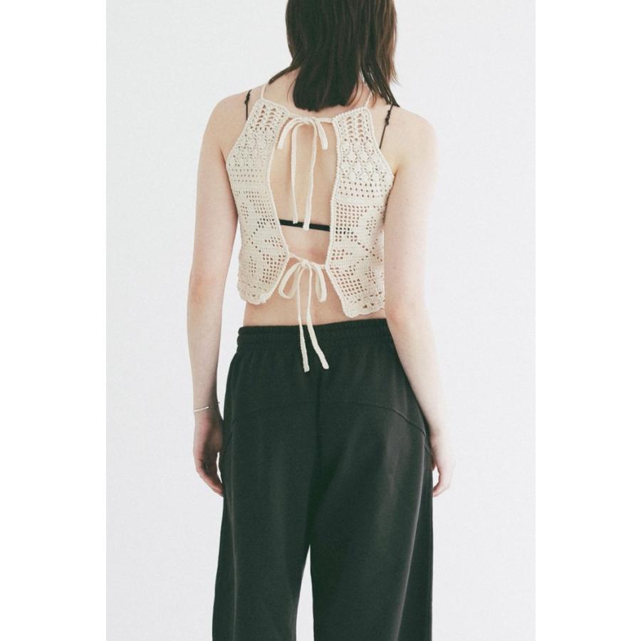 CLANE（クラネ） 正規商品 クロシェ キャミ ニット CROCHET CAMI KNIT