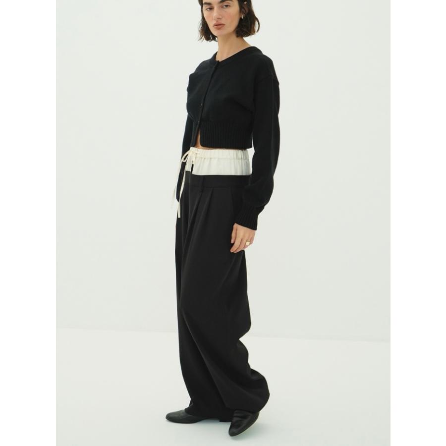 CLANE（クラネ） 即日発送 正規商品 Wウエスト ワイド スラックス