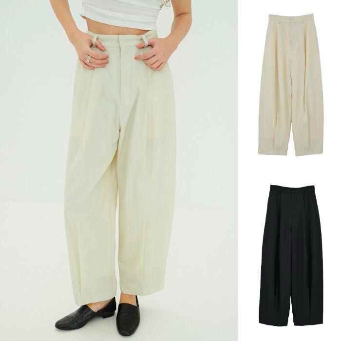 CLANE（クラネ） 即日発送 正規商品 ウール ナイロン タック パンツ