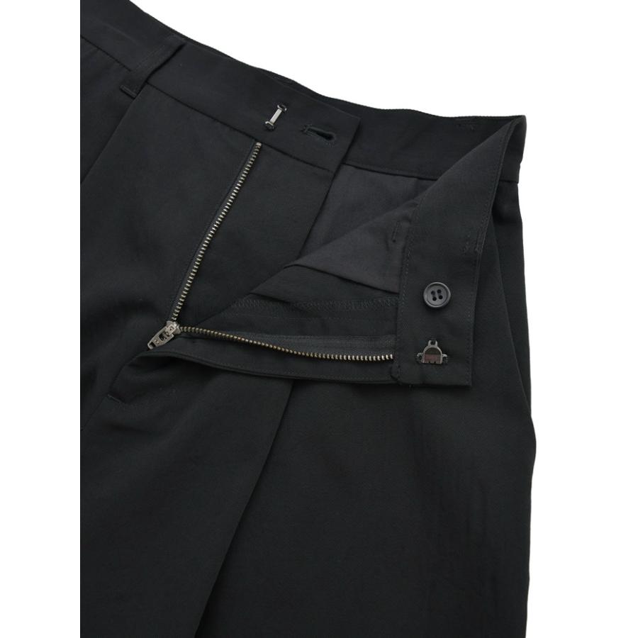 CLANE（クラネ） 即日発送 正規商品 ウール ナイロン タック パンツ