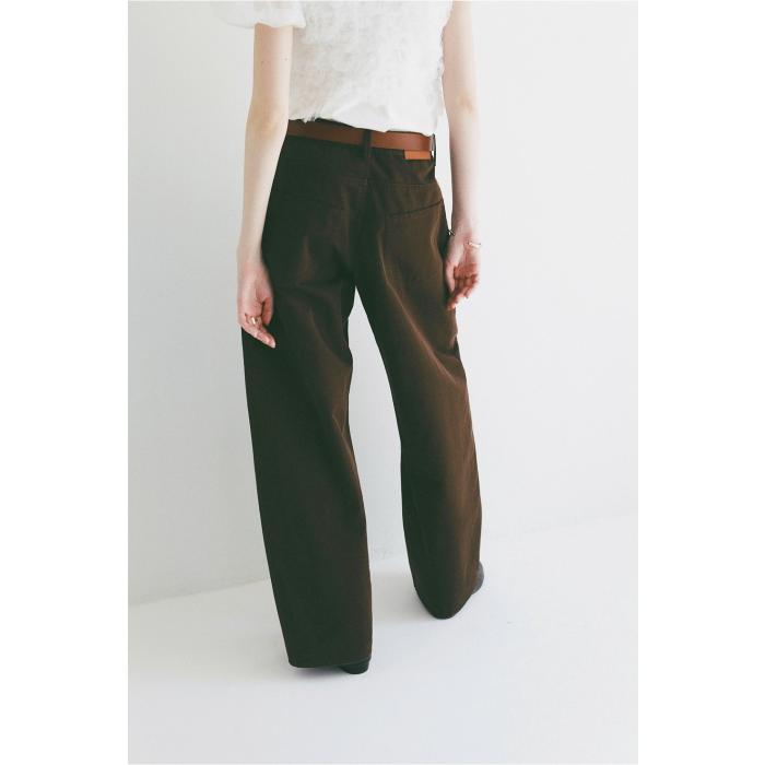 CLANE（クラネ） 正規商品 ローウエスト バレル パンツ LOW WAIST