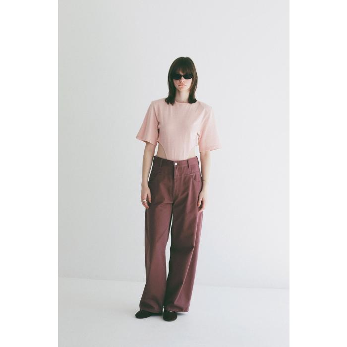 CLANE（クラネ） 正規商品 ローウエスト バレル パンツ LOW WAIST