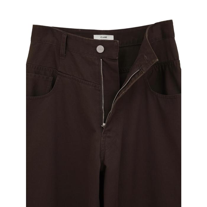 CLANE（クラネ） 正規商品 ローウエスト バレル パンツ LOW WAIST