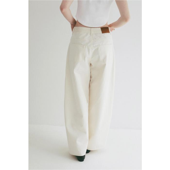 CLANE（クラネ） 正規商品 ローウエスト バレル パンツ LOW WAIST