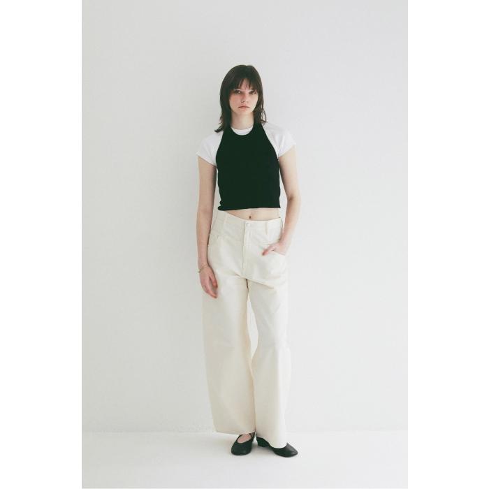 CLANE（クラネ） 正規商品 ローウエスト バレル パンツ LOW WAIST