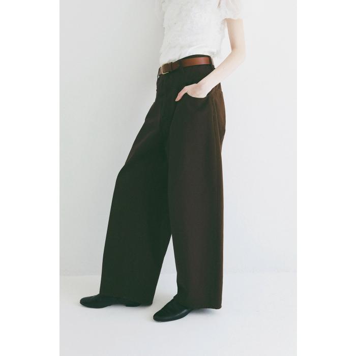 CLANE（クラネ） 正規商品 ローウエスト バレル パンツ LOW WAIST