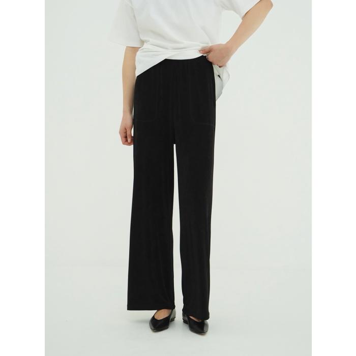 即日発送 CLANE 正規商品 ボトムス クラネ ブライト ジャージー パンツ BRIGHT JERSEY PANTS アイボリー/ベージュ/グリーン/ブラック 4色展開 2026春夏新作 | CLANE | 14