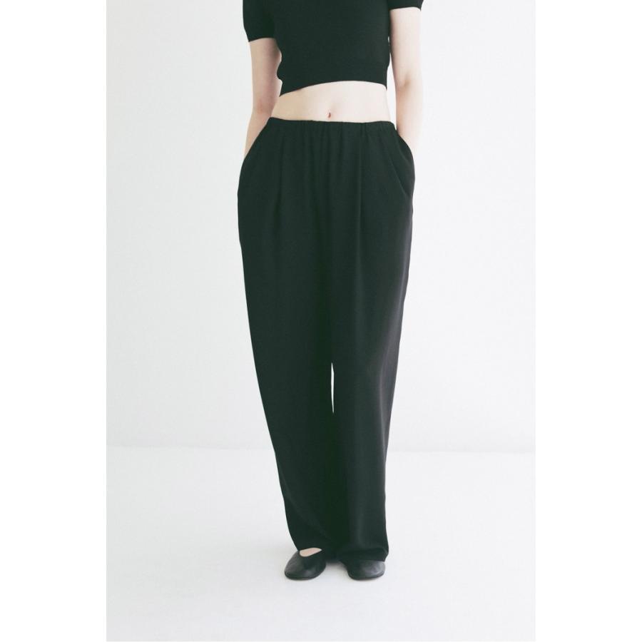 CLANE（クラネ） 正規商品 ドローストリング ルーズ タック パンツ