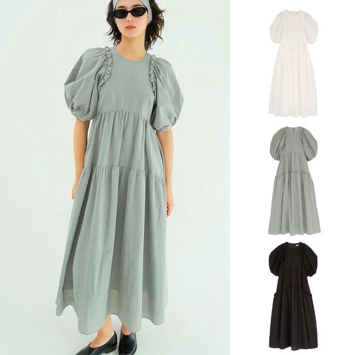 CLANE（クラネ） 正規商品 バブル フリル ワンピース BUBBLE FRILL