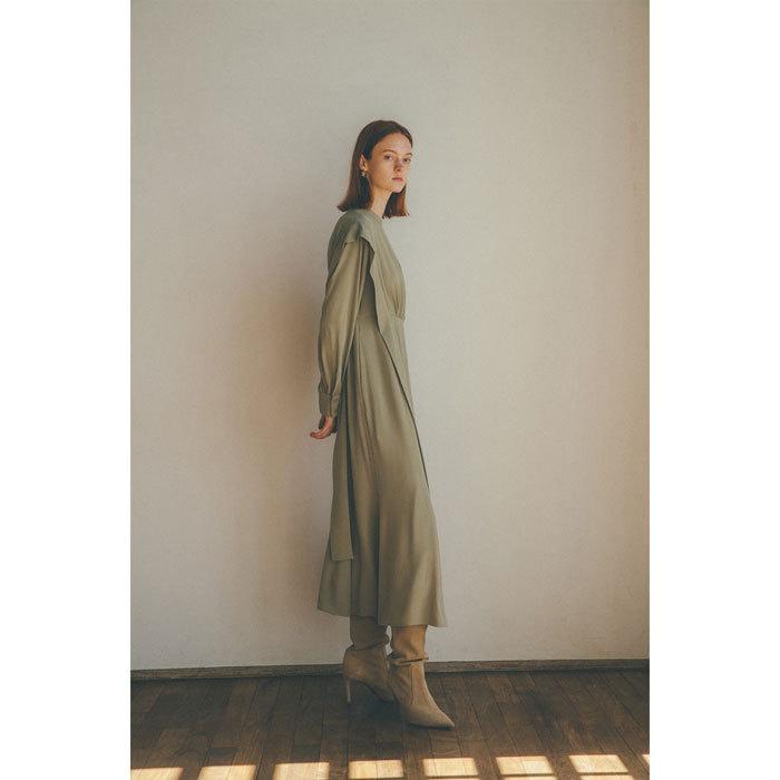 Clane ワンピース クラネ スカーフパターンワンピース Scarf Pattern Replacement One Piece ミント Mint 21春夏新作 mi Charger Web Store 通販 Yahoo ショッピング