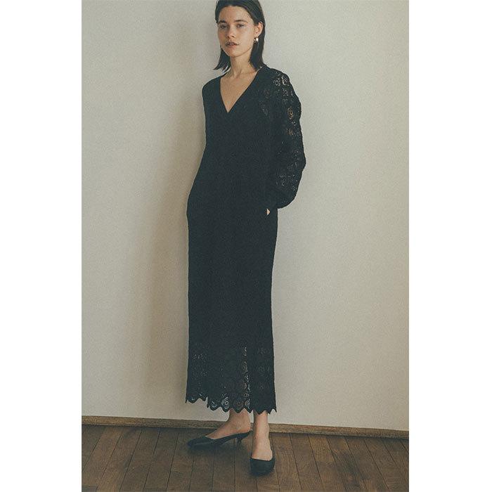 Clane ワンピース クラネ ヴィンテージ レース ルーズワンピース Vintage Lace Loose One Piece ブラック Black 21春夏新作 bk Charger Web Store 通販 Yahoo ショッピング