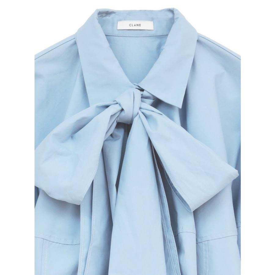 CLANE（クラネ） 即日発送 正規商品 リボン タイ コンパクト シャツ