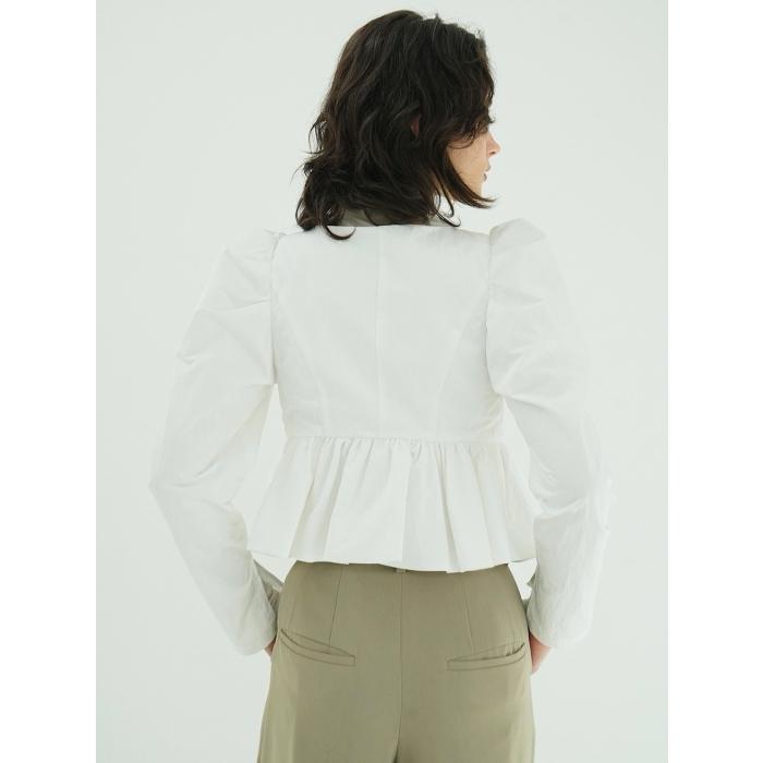 CLANE（クラネ） 即日発送 正規商品 ショート ぺプラム リボン