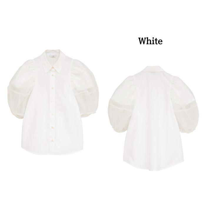 CLANE（クラネ） 即日発送 正規商品 チュール レイヤード スリーブ