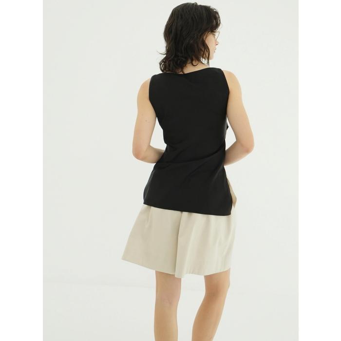 CLANE（クラネ） 正規商品 サテン ドレープ トップス SATIN DRAPE TOPS