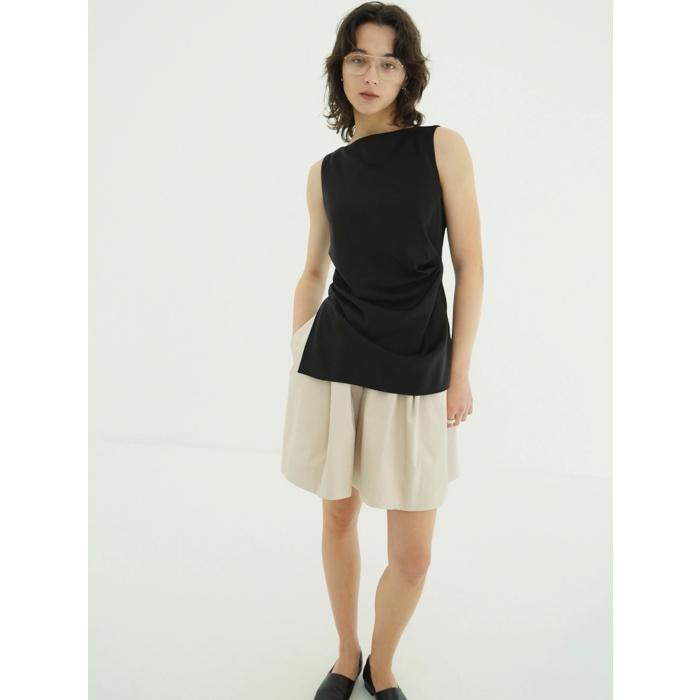 CLANE（クラネ） 正規商品 サテン ドレープ トップス SATIN DRAPE TOPS