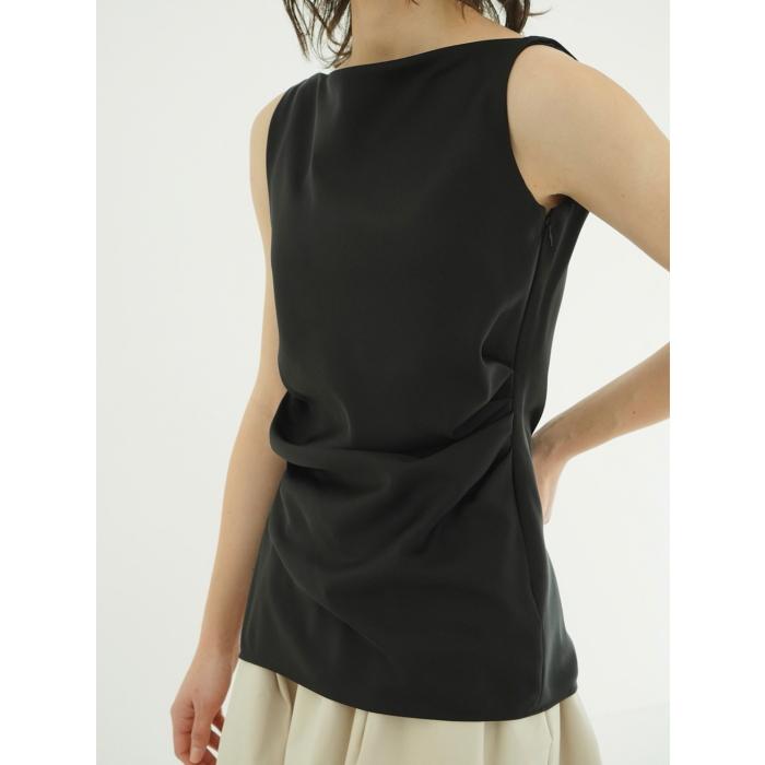 CLANE（クラネ） 正規商品 サテン ドレープ トップス SATIN DRAPE TOPS
