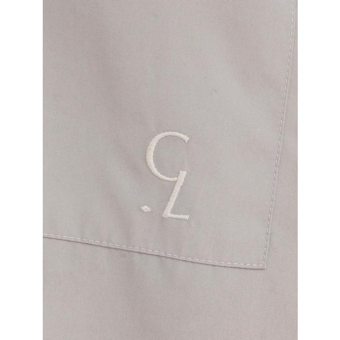 即日発送 CLANE 正規商品 シャツ クラネ ハーフ スリーブ シャツ HALF SLEEVE HUGE SHIRTS ホワイト/グレー/ストライプ 3色展開 2026春夏新作の画像