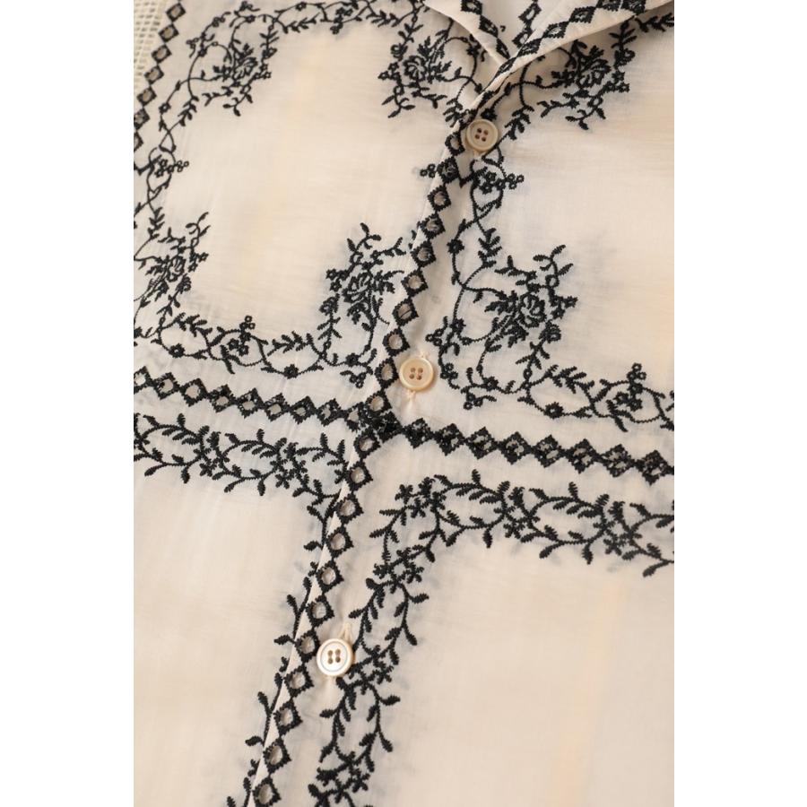 CLANE CLASSIC EMBROIDERY SHIRT size2 シャツ 101224263.jpg