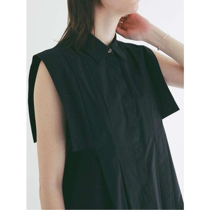 即日発送 CLANE 正規商品 トップス クラネ パネル プリーツ スクエア スリーブ シャツ PANELL PLEAT SQUARE SLEEVE SHIRTS 3色展開 2026春夏新作の画像