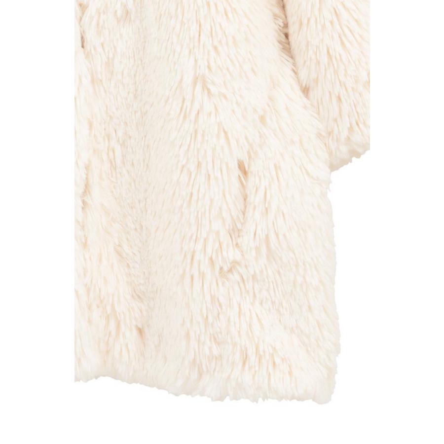 CLANEクラネオリーブグリーン フェイクファー ジャケット サイズ1 CLANE（クラネ） 【26AW 先行予約】CLANE 正規商品 ハーフスリーブ