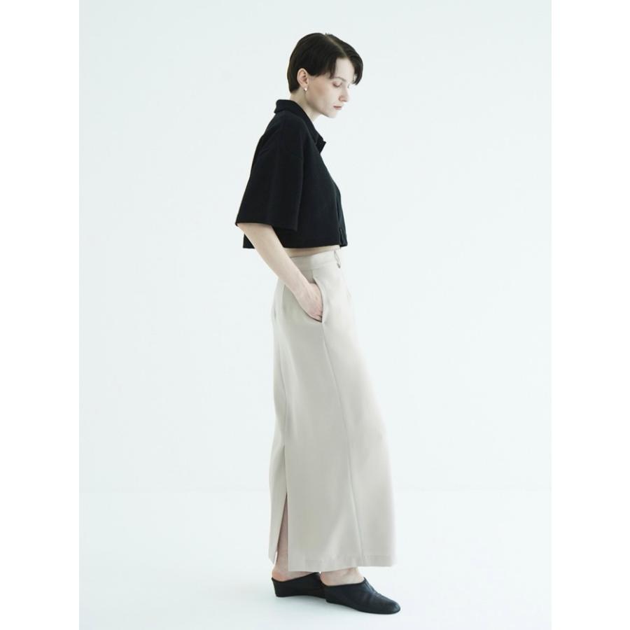 CLANE（クラネ） 正規商品 トップス クリスプ クロップド ポロ