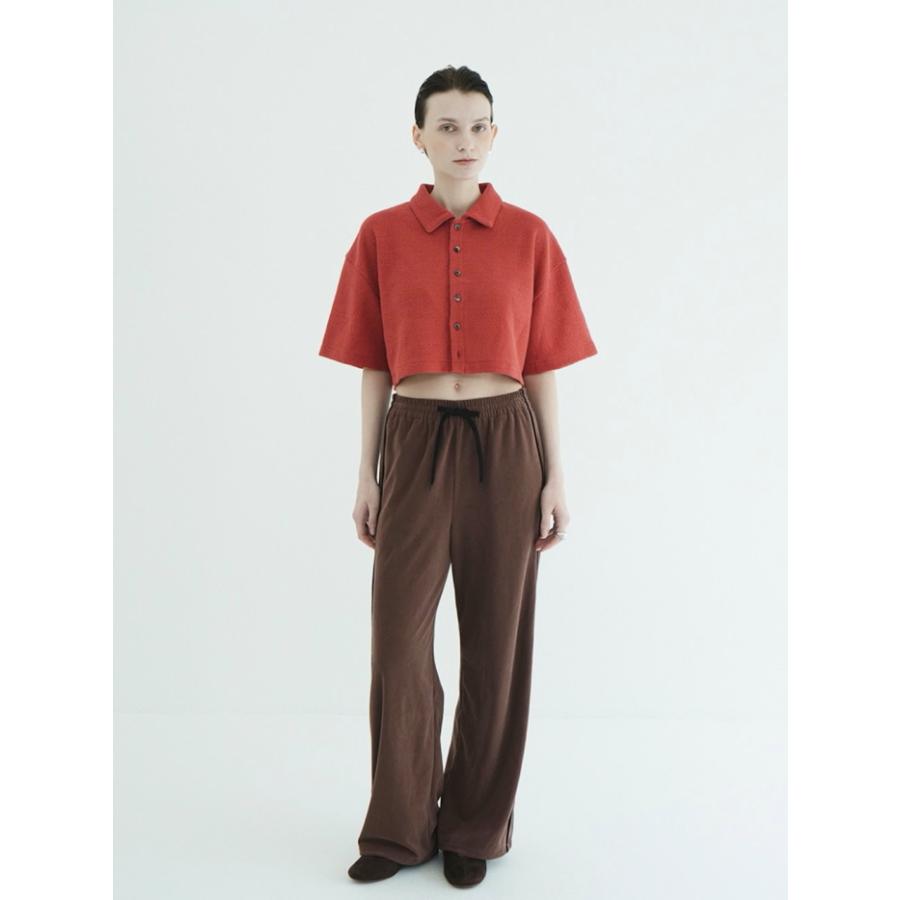 CLANE（クラネ） 正規商品 トップス クリスプ クロップド ポロ
