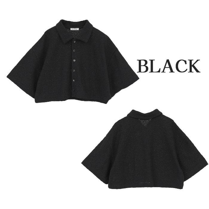 CLANE（クラネ） 正規商品 トップス クリスプ クロップド ポロ