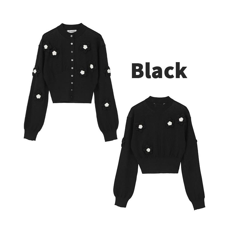 CLANE（クラネ） 即日発送 正規商品 フラワーモチーフニット