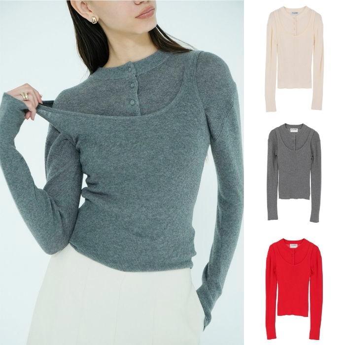 CLANE（クラネ） 正規商品 ボタンカーディガン タンクトップ セット