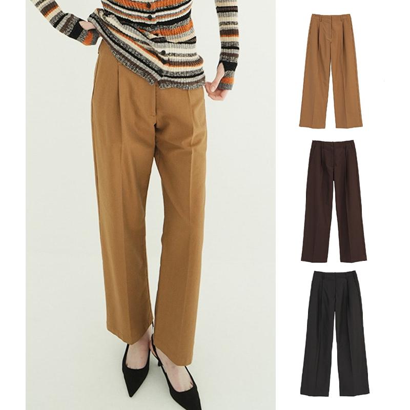 CLANE LOW WAIST TUCK SHORT PANTS ブラウン 1 CLANE（クラネ） 【26AW 先行予約】CLANE 正規商品 ローウエストタック