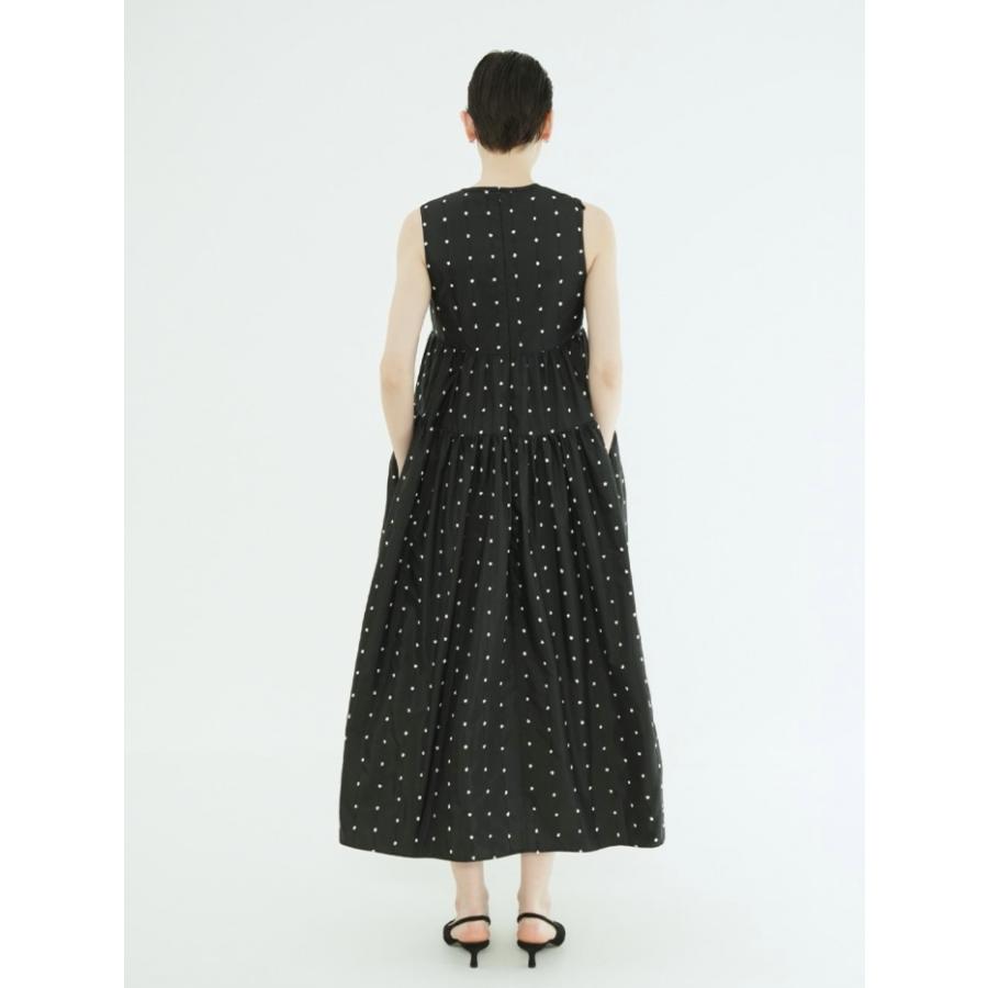 CLANE（クラネ） 正規商品 ドット タイ ボリューム ワンピ―ス DOT