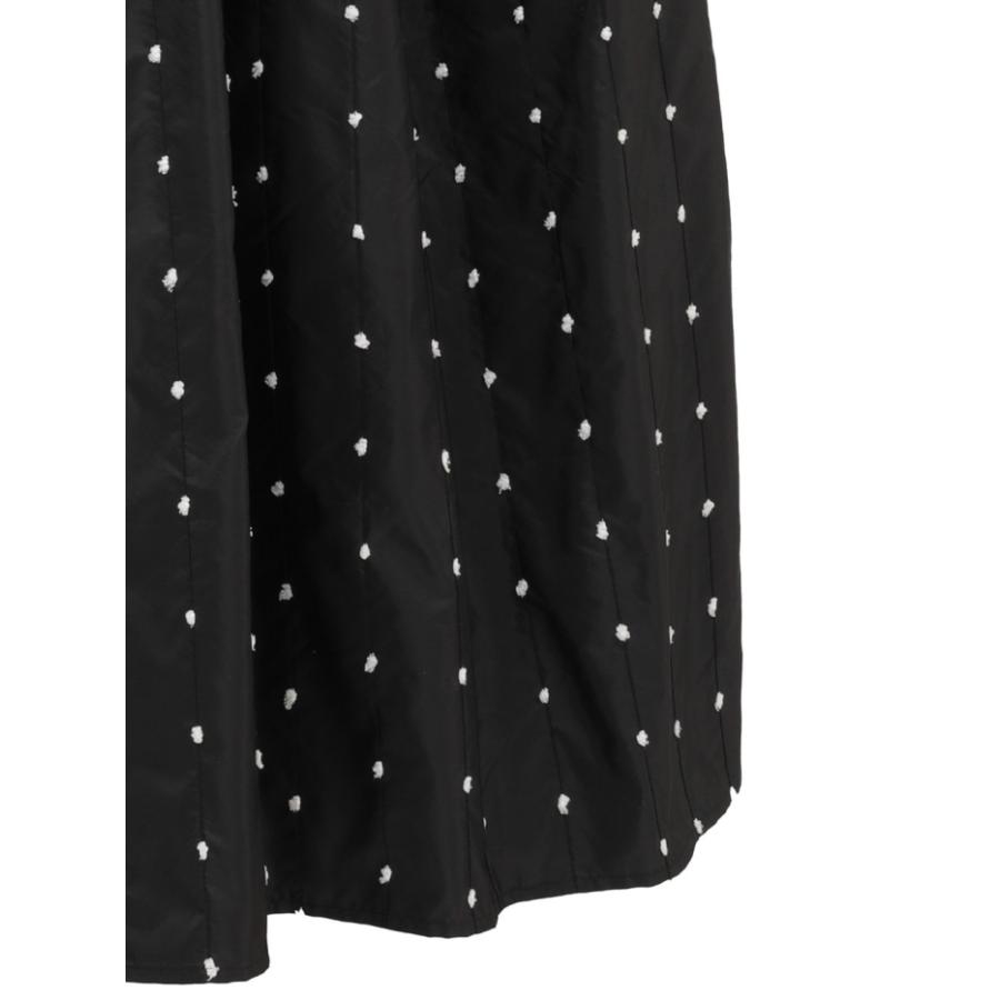 CLANE（クラネ） 正規商品 ドット タイ ボリューム ワンピ―ス DOT