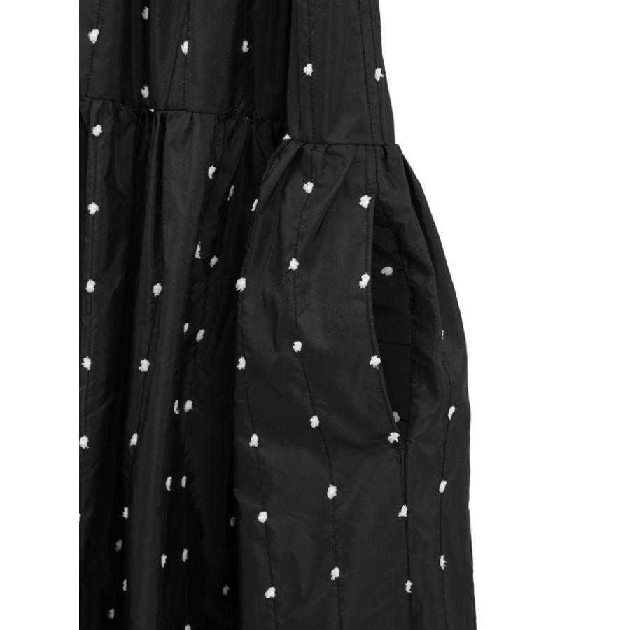 CLANE（クラネ） 正規商品 ドット タイ ボリューム ワンピ―ス DOT