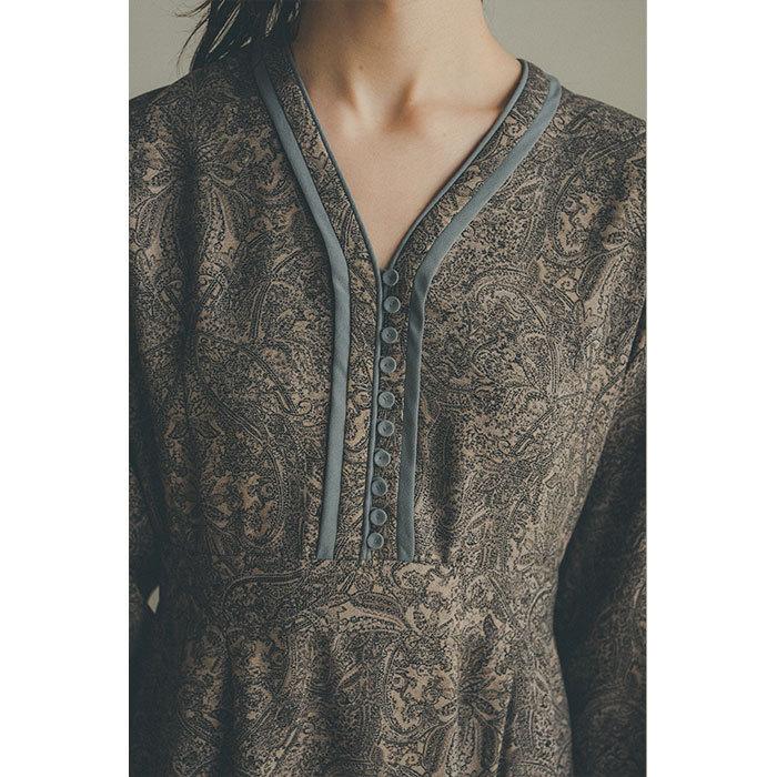 本物保証 クラネ Clane Paisley Piece One Loose ワンピース Irikazsl