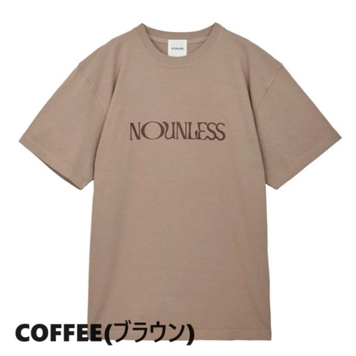NOUNLESS 正規商品 ナウンレス ボタニカル ダイ染め オーバー Tシャツ 