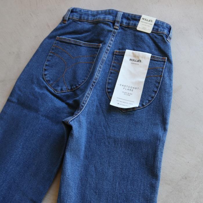 【ROLLAS/ローラス】 EASTCOAST FLARE DENIM ROLLA'S（ローラス） レディース デニム イーストコースト フレア