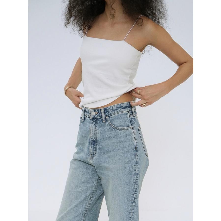 CLANE THIN CORD BARE TOP ホワイト THIN CORD BARE TOP｜TOPS(トップス)｜CLANE OFFICIAL ONLINE STORE