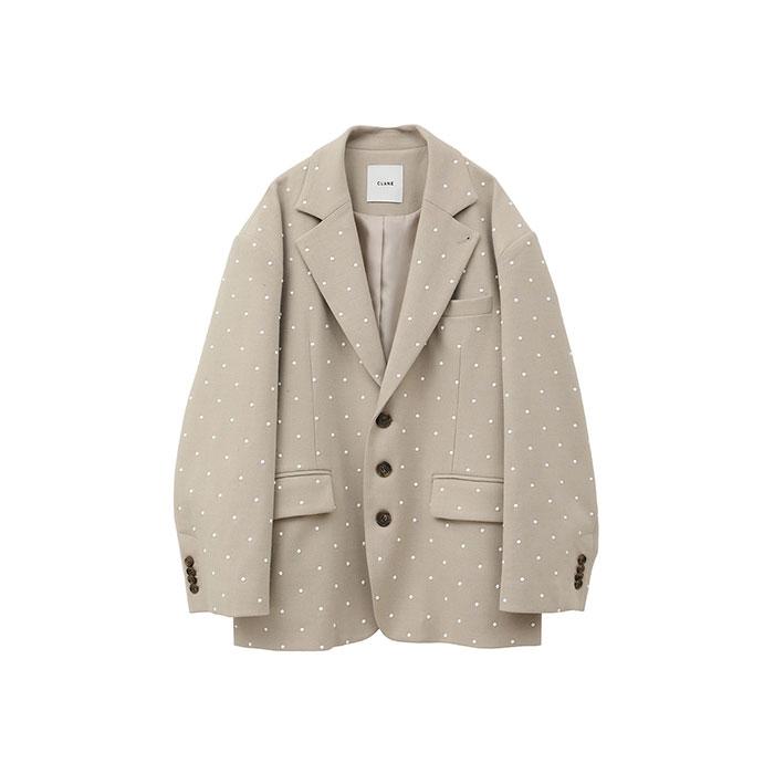 CLANE 正規商品 アウター ジャケット クラネ パール ドット CLANE 正規商品 アウター ジャケット クラネ パール ドット