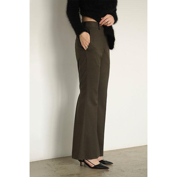 CLANE 正規商品 パンツ クラネ バック プリーツ フレア BACK PLEATS 