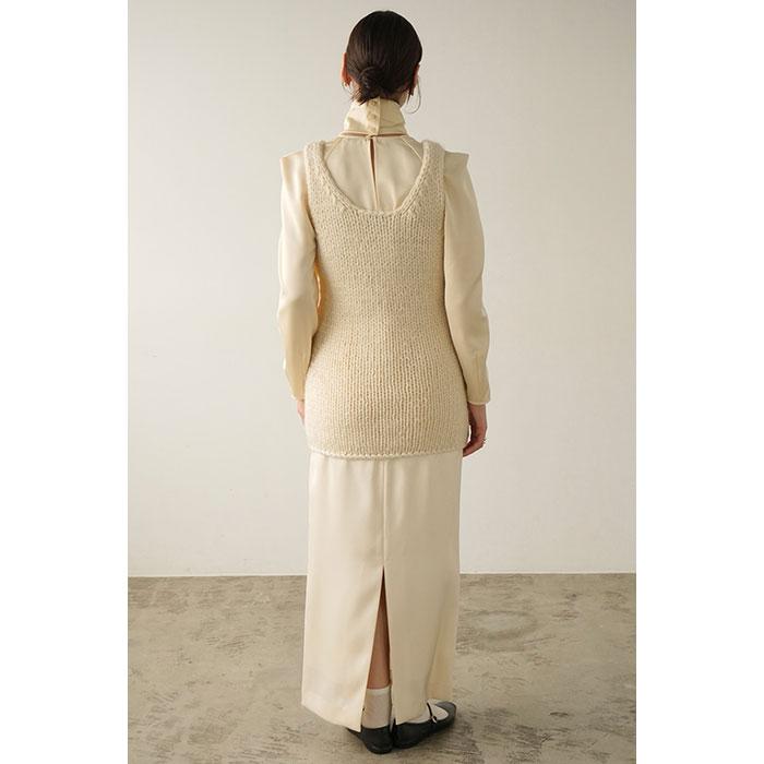 CLANE 正規商品 ワンピース クラネ ハンド ニット ミニ HAND KNIT MINI 