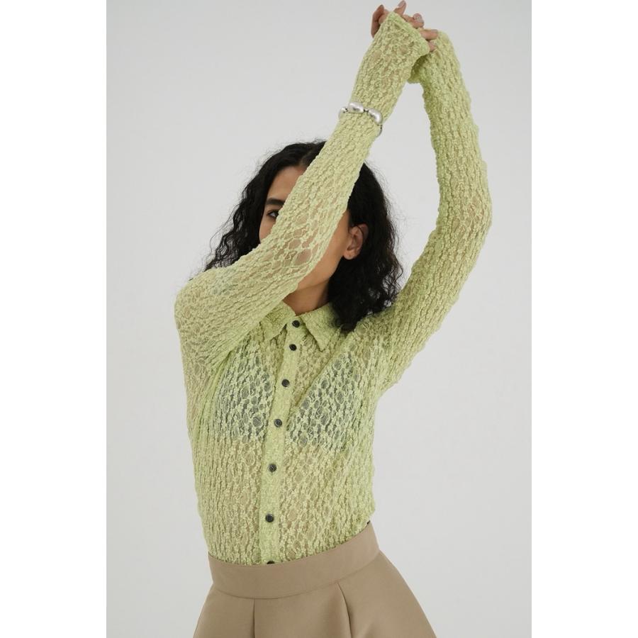 CLANE 正規商品 クラネ レディ レース シャツ LADY LACE SHIRT CLANE 正規商品 クラネ レディ レース シャツ LADY LACE SHIRT