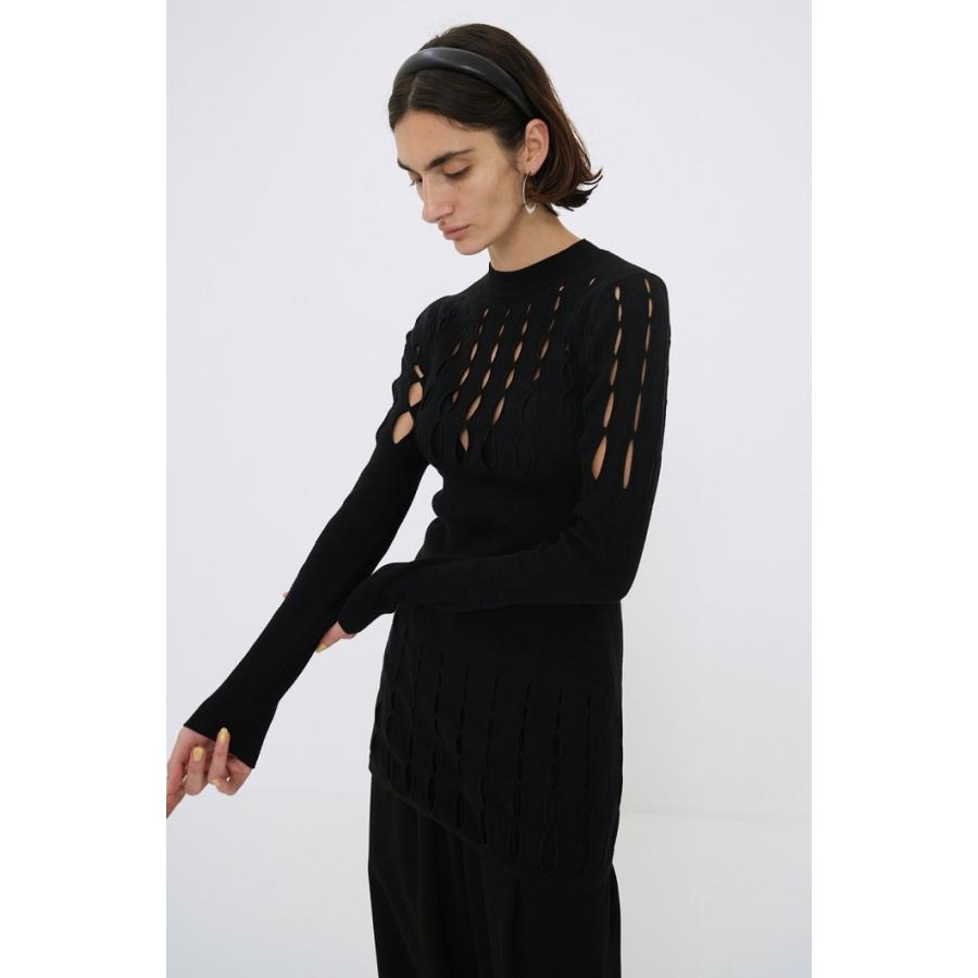 CLANE 正規商品 トップス クラネ ホール ドット ニット HOLE DOT KNIT 