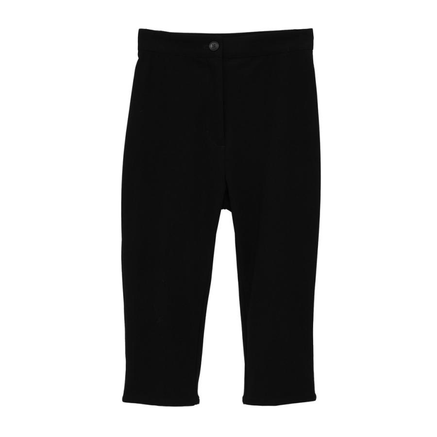 CAPRI RIB PANTS ブラック1サイズ